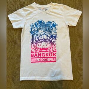 Bangkok Feel Good Life Kids T-Shirt - White